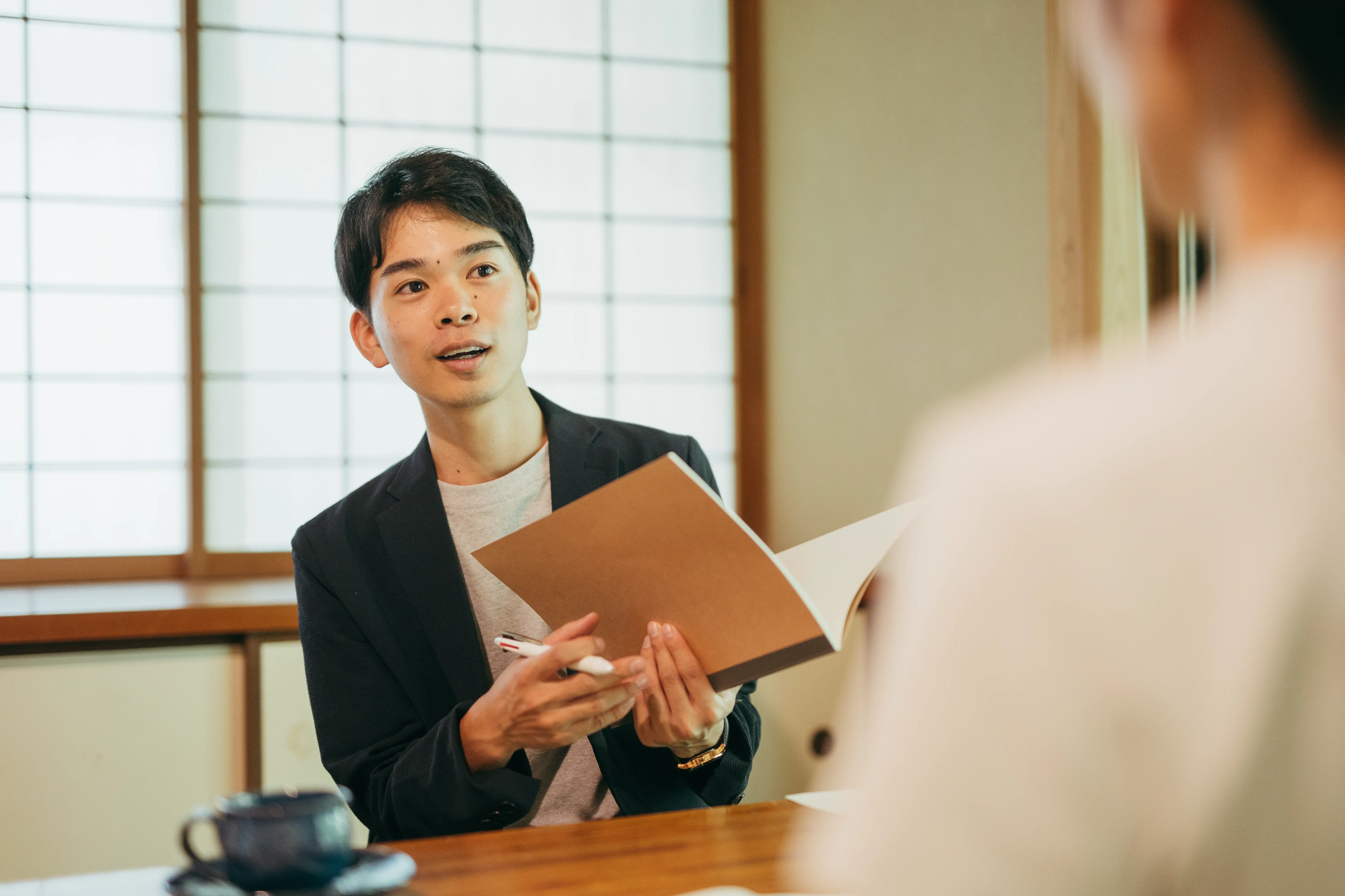 代表の思い